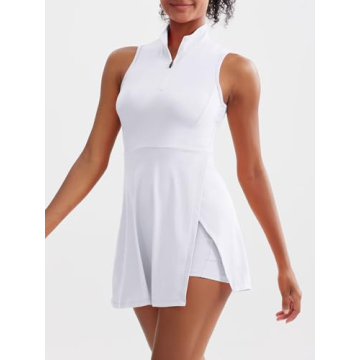 Sexyasasii Tennis Dresses for Women with Built-in Shorts