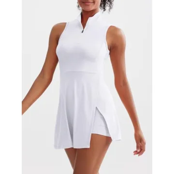 Sexyasasii Tennis Dresses for Women with Built-in Shorts