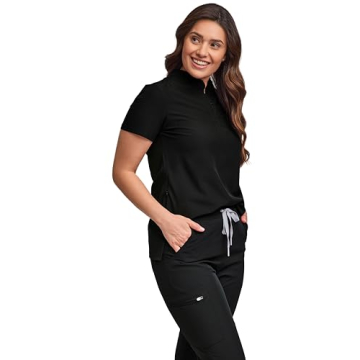 Stylish Green Town Scrubs Set for Women - Slim Fit Uniform