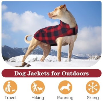 Kuoser Dog Winter Coat Reversible Stylish Warm Pet Apparel