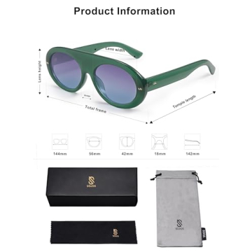 Stylish SOJOS Polarized Sunglasses for Men Women