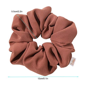 Ivyu Scrunchies - Jumbo Hair Ties for Thick Hair