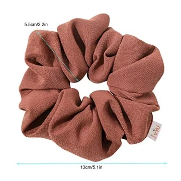 Ivyu Scrunchies - Jumbo Hair Ties for Thick Hair