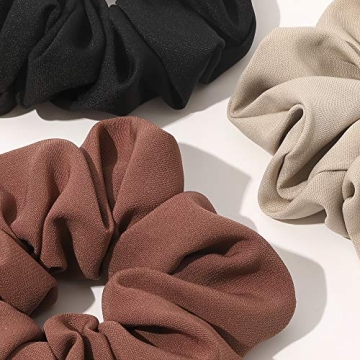 Ivyu Scrunchies - Jumbo Hair Ties for Thick Hair