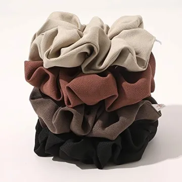Ivyu Scrunchies - Jumbo Hair Ties for Thick Hair