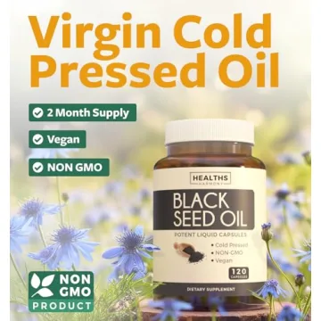 Black Seed Oil Softgel Capsules for Enhanced Wellness