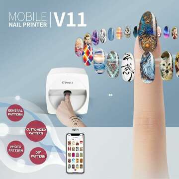 O'2nails Mobile Nail Art Printer V11 - Wireless
