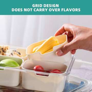 QCBF Snack Box with Lid - Stylish & Versatile Organizer