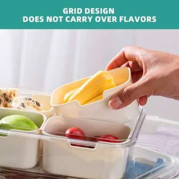 QCBF Snack Box with Lid - Stylish & Versatile Organizer