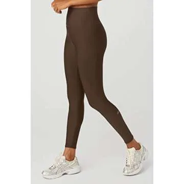 Alo Yoga Women's 7/8 High-Waist Leggings in Brown