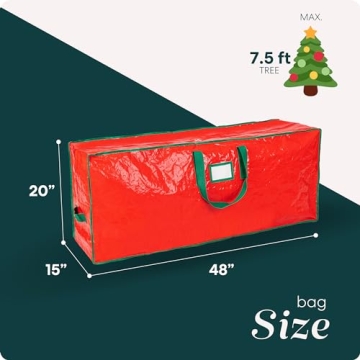 Handy Laundry Christmas Tree Storage Bag for Holiday Organization