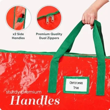 Handy Laundry Christmas Tree Storage Bag for Holiday Organization
