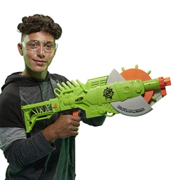 Nerf Zombie Strike Ghoulgrinder Blaster for All Ages