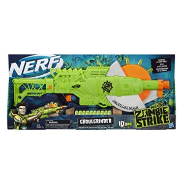 Nerf Zombie Strike Ghoulgrinder Blaster for All Ages