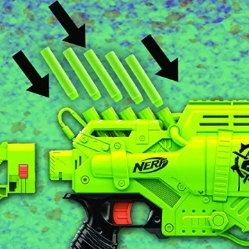 Nerf Zombie Strike Ghoulgrinder Blaster for All Ages