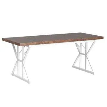Stunning Farmhouse Dining Table for 6 - Tribesigns