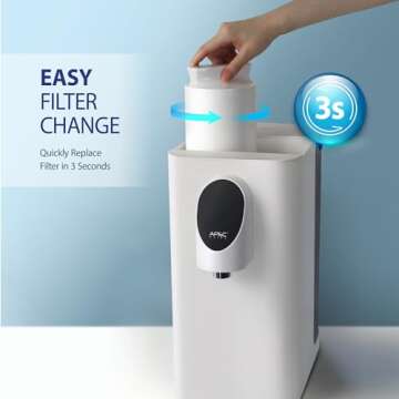 APEC ROCT-Plus Countertop Filter with Instant Hot Water