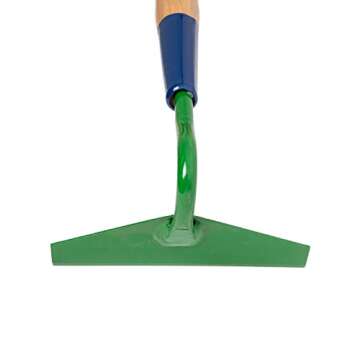 Lehman's Amish-Made Garden Hoe - 6 Inch Sharp Blade Weeding and Garden Soil Preparation Tool