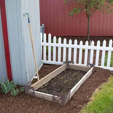 Lehman's Amish-Made Garden Hoe - 6 Inch Sharp Blade Weeding and Garden Soil Preparation Tool