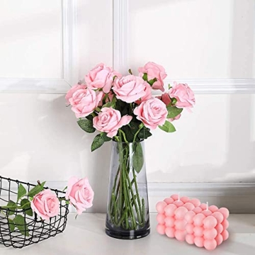 Charming Rose Scented Bubble Candles for Home
