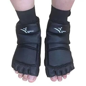 Wonzone Martial Arts Foot Protector for Training Activities
