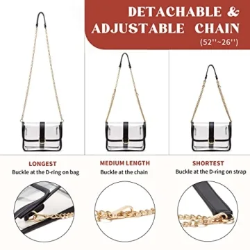 Vorspack Clear Purse - Stylish & Stadium Approved