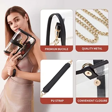 Vorspack Clear Purse - Stylish & Stadium Approved