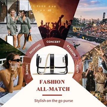 Vorspack Clear Purse - Stylish & Stadium Approved