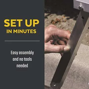 Valterra Universal RV Stabilizer Stop the Sway and Wobble, Adjustable to Fit 14-Inch to 28-Inch Fram...