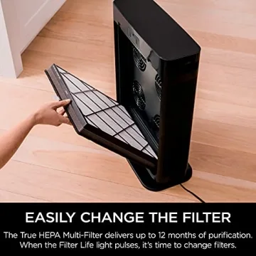 Shark Air Purifier 4 True HEPA for Clean Air and Odor Removal