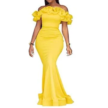 Stunning Cololura Mermaid Maxi Dress for Every Occasion