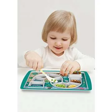 DINNER WINNER Kids' Dinner Tray - Fun Mealtime Solution