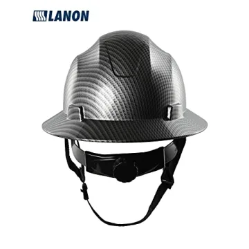 LANON OSHA Approved Full Brim Hard Hat - Safety Helmet
