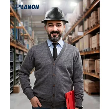 LANON OSHA Approved Full Brim Hard Hat - Safety Helmet