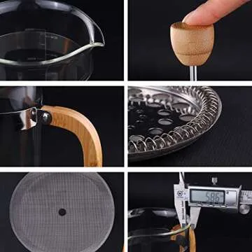 Sivaphe 34 oz Eco-Friendly French Press Coffee Maker