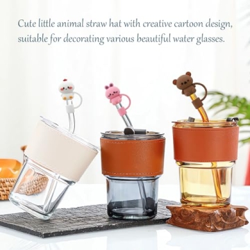 Durable Silicone Straw Topper for Stanley Cups - 11Pcs