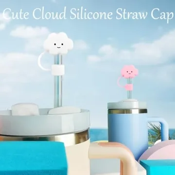 Durable Silicone Straw Topper for Stanley Cups - 11Pcs