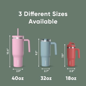 Hydrapeak Voyager 40 Oz Insulated Tumbler with Straw