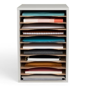 Safco Vertical Literature Organizer for Office and Classroom