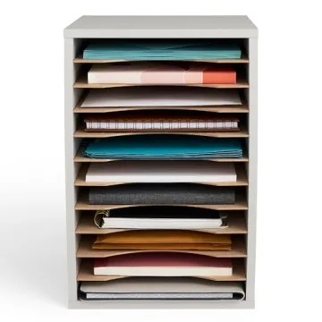 Safco Vertical Literature Organizer for Office and Classroom