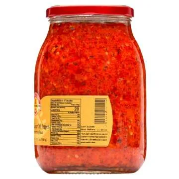 Crushed Calabrian Chili Pepper, Paste/Spread, 33.5 oz Club Pack Size, All Natural, Non-GMO, Product of Italy, Glass TuttoCalabria