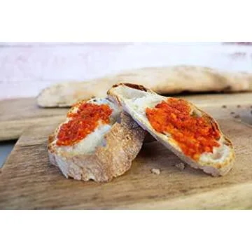 Crushed Calabrian Chili Pepper, Paste/Spread, 33.5 oz Club Pack Size, All Natural, Non-GMO, Product of Italy, Glass TuttoCalabria