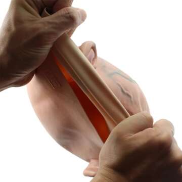 CreepyParty Releastic Human Mask Novelty Halloween Costume Party Latex Head Masks (crying baby)