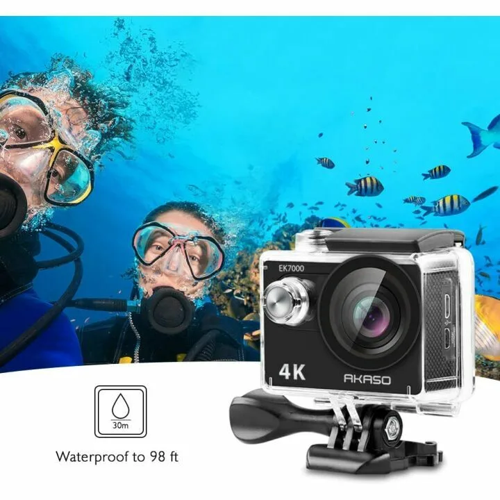 AKASO EK7000 4K Action Camera | Waterproof & HD