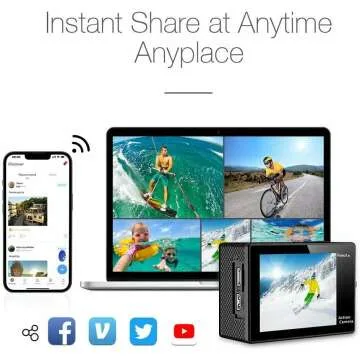 AKASO EK7000 4K Action Camera | Waterproof & HD