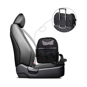 JESPET Soft-Sided Kennel Pet Carrier for Small Dogs, Cats, Puppy, Airline Approved Cat Carriers Dog Carrier Collapsible, Travel Handbag & Car Seat