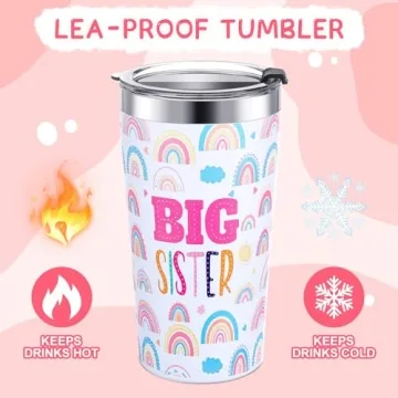 Pink Sister Cups - Insulated Stainless Steel 2 Pc Set