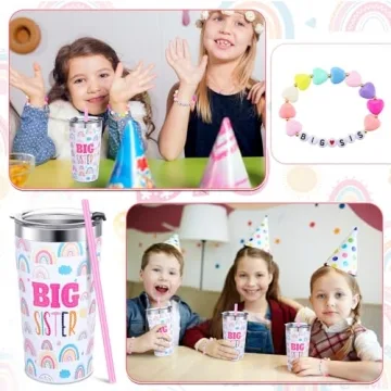 Pink Sister Cups - Insulated Stainless Steel 2 Pc Set