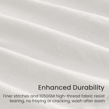 GOKOTTA Luxury Queen Sheet Set - Soft, Deep Pocket Comfort