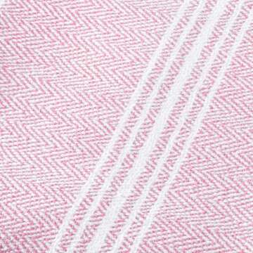 SALBAKOS - Cotton Turkish Beach Towel - Made with 100% Turkish Cotton, Lightweight, Absorbent & Quic...